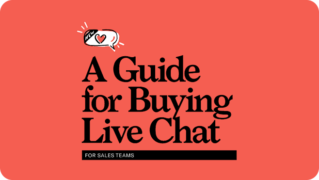 Buying Live Chat for Your Sales Team